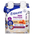 Ensure Caramel Max 30g Protein Nutrition Shake - 4 pk
