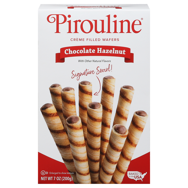 Pirouline Chocolate Hazelnut Creme Filled Wafers