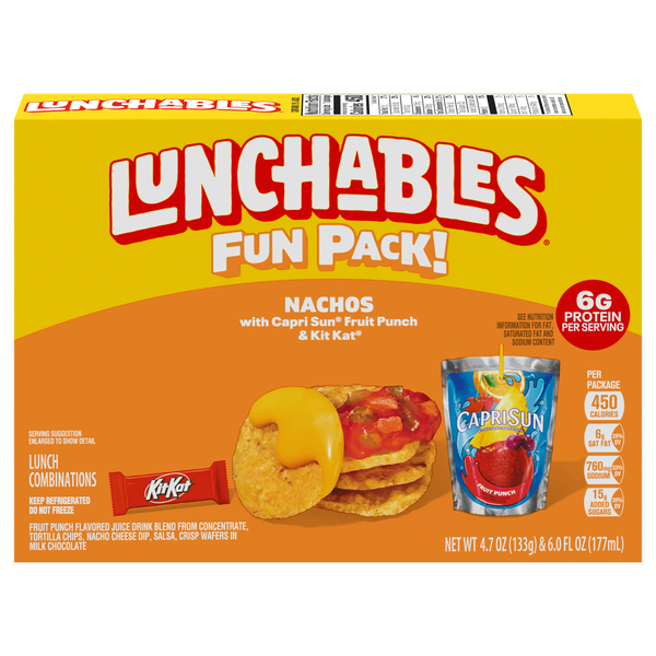 Lunchables Nachos with Cheese Dip & Salsa