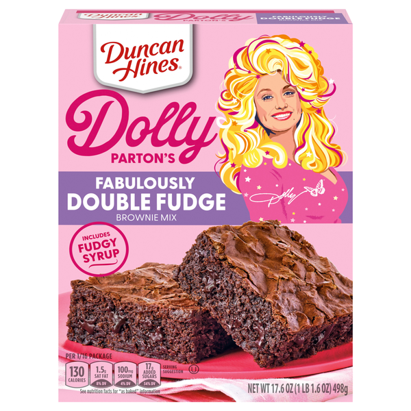 Duncan Hines Dolly Parton's Fabulously Fudgy Brownie Mix