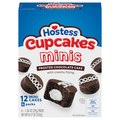 Hostess Cupcake Minis Frosted Chocolate Snack Cakes - 6 ct