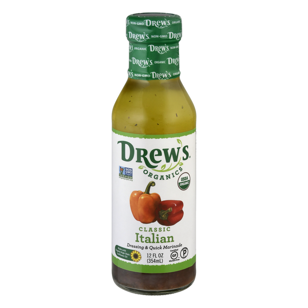 Drew's Organics Classic Italian Dressing & Quick Marinade