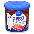 Pillsbury Zero Sugar Creamy Supreme Chocolate Fudge Frosting