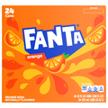 Fanta Caffeine Free Orange Soda - 24 pk