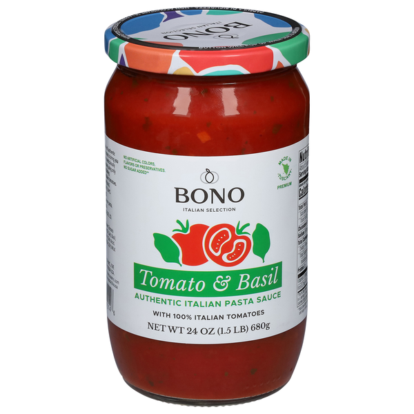 Bona Tomato & Basil Pasta Sauce