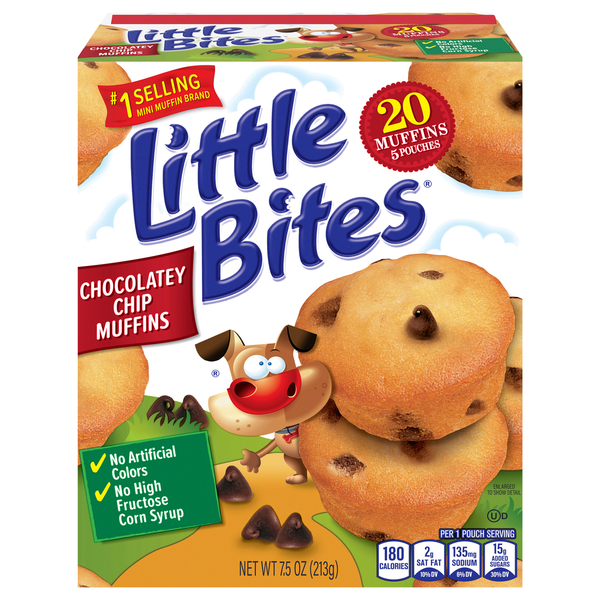 Entenmann's Little Bites Chocolate Chip Mini Muffins - 5 ct
