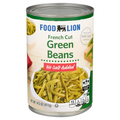 Food Lion No Salt Added French Cut Green Beans