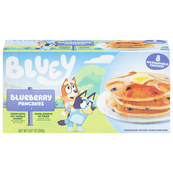 Bluey Blueberry Pancakes - 8 ct