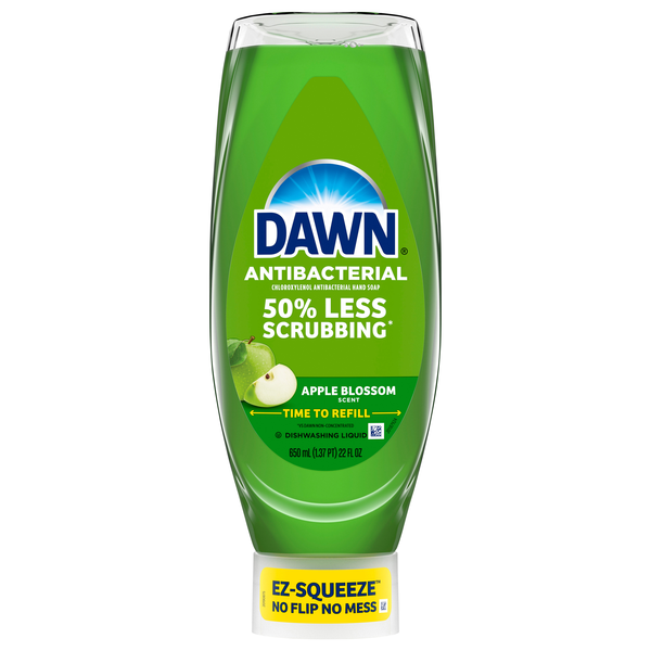 Save on Dawn Antibacterial Apple Blossom Liquid Dish Soap EZSqueeze