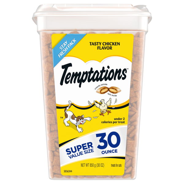 Temptations Tasty Chicken Flavor Crunchy & Soft Cat Treats