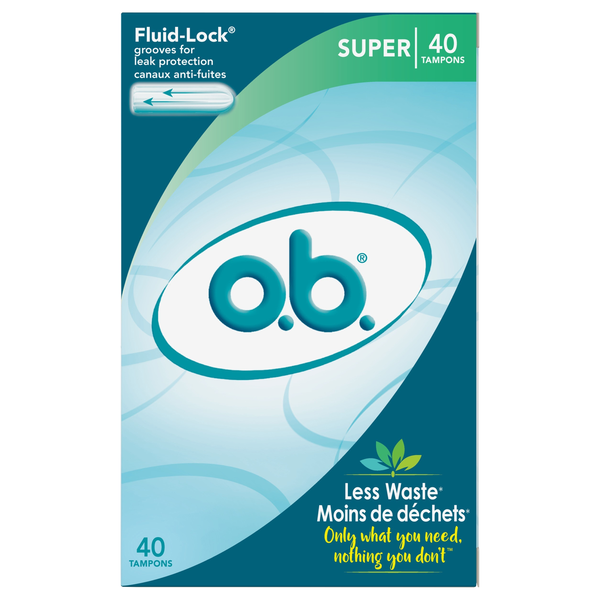 o.b. Super Tampons