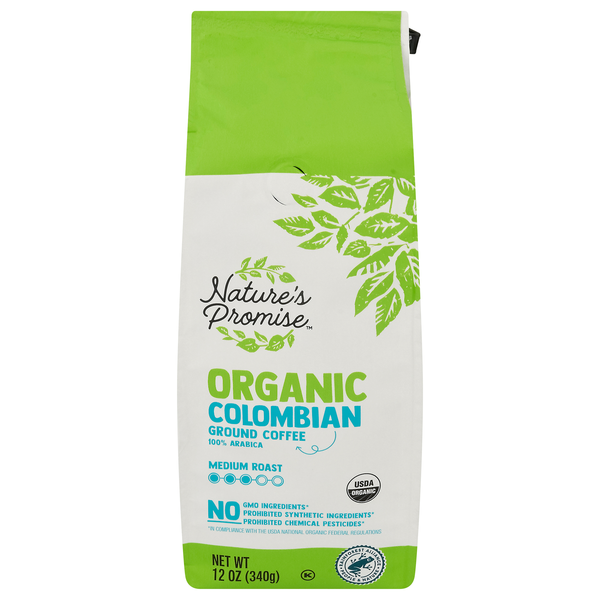Nature's Promise Organic Colombian Medium Roast Ground Coffee