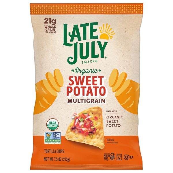 Late July Organic Gluten Free Sweet Potato Multigrain Tortilla Chips