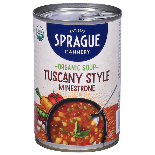 Sprague Organic Gluten Free Tuscany Style Minestrone Soup