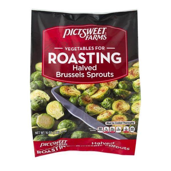 Save on PictSweet Farms Vegetables for Roasting Halved Brussels Sprouts