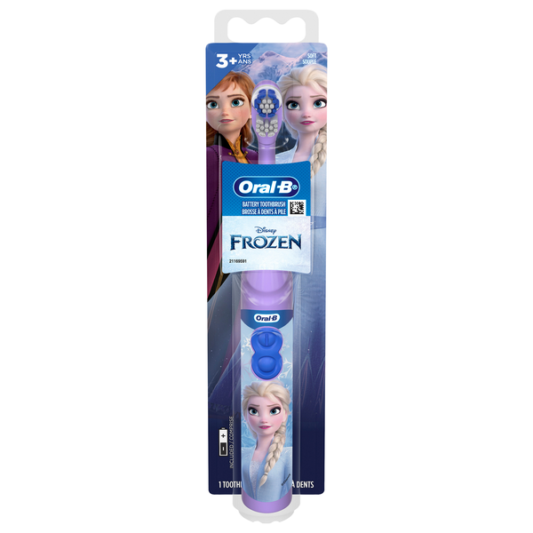 Oral-B Kid's Disney Frozen Soft Battery Toothbrush