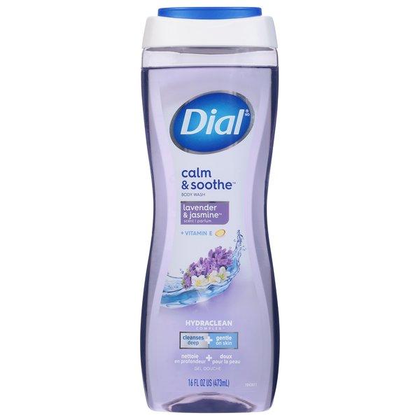 Dial Calm & Soothe Lavender & Jasmine + Vitamin E Body Wash