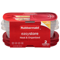 Rubbermaid EasyStore Food Storage Containers with Lids 3.57 Cups