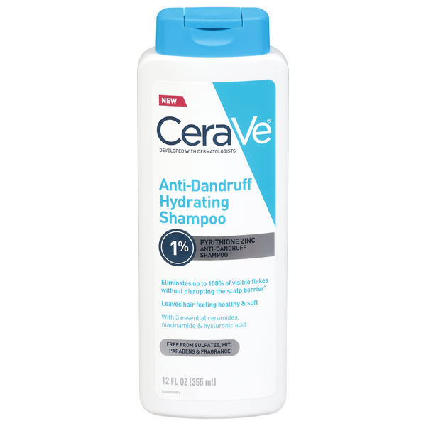 CeraVe Hydrating Anti-Dandruff Shampoo
