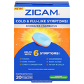 ZICAM Cold & Flu Echinacea + Sambucus Cooling Peppermint Flavors Tablets