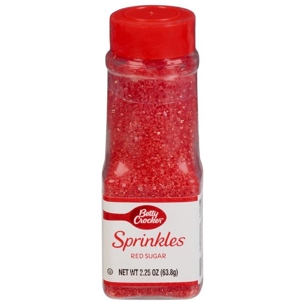 Betty Crocker Red Sugar Sprinkles