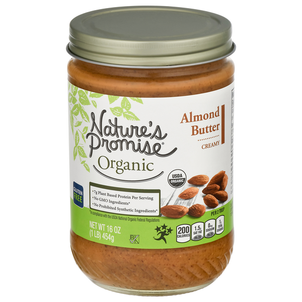 Save On Nature S Promise Organic Creamy Almond Butter Order Online Delivery Stop Shop