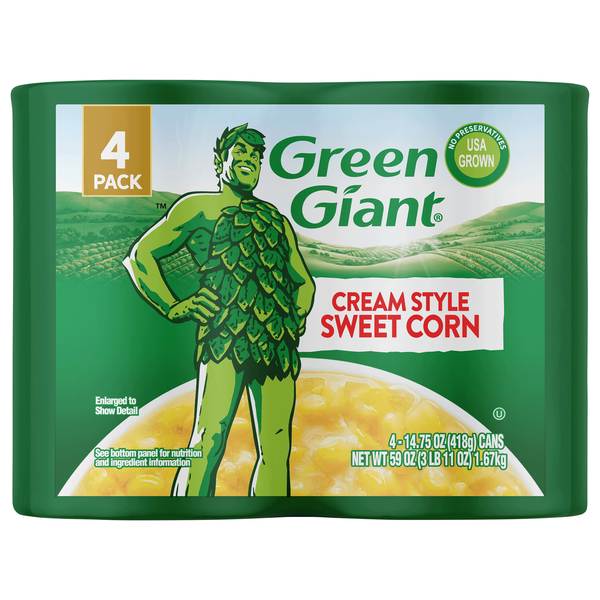 Green Giant Cream Style Sweet Corn - 4 ct