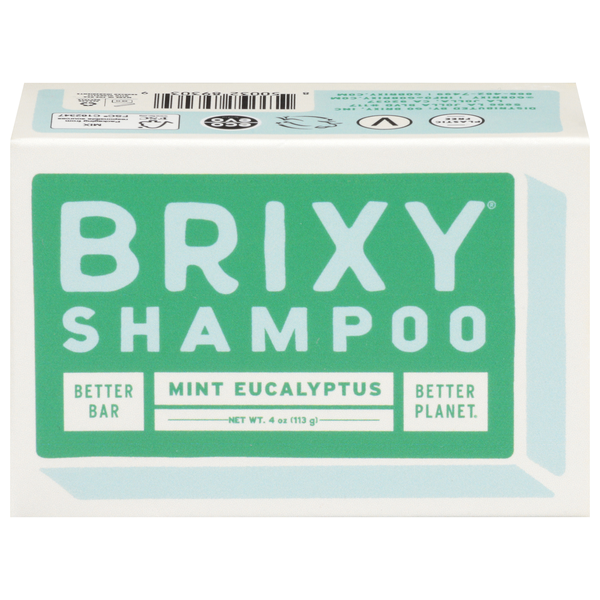 Brixy Shampoo Bar Mint Eucalyptus
