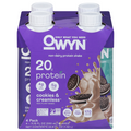 OWYN Plant-Based Cookies & Creamless 20g Non-Dairy Protein Drink - 4 pk