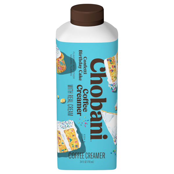 Chobani Confetti Birthday Cake Flavored Coffee Creamer