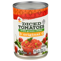 Giant Diced Tomatoes with Medium Green Chiles