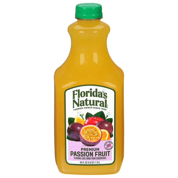Florida's Natural Premium Passion Fruit Splash Drink