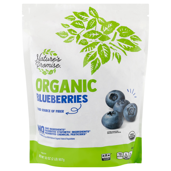 Nature's Promise Organic Blueberries Frozen