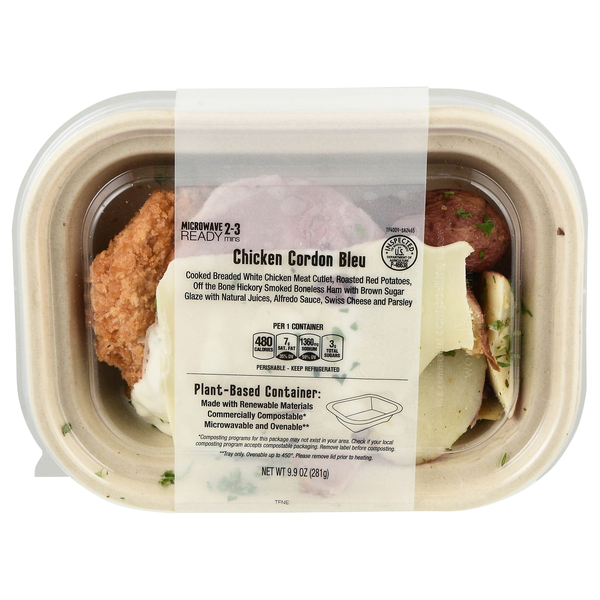 Hannaford Chicken Cordon Bleu Fresh