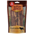 The Bow Wow Ranch Natural Beef Gullie Slices Dog Chews - 6 ct