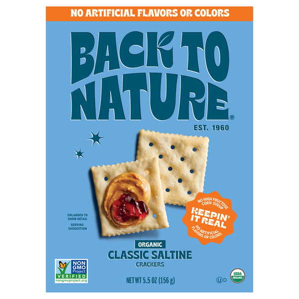 Back to Nature Organic Classic Saltine Crackers