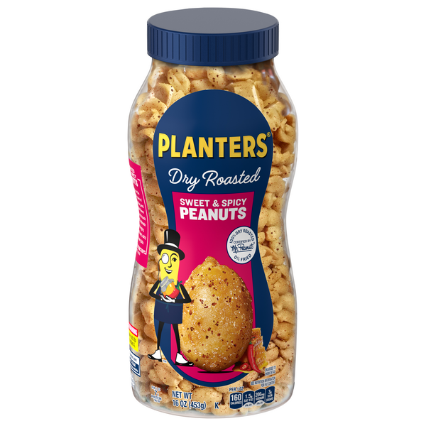 Planters Peanuts Dry Roasted Sweet & Spicy