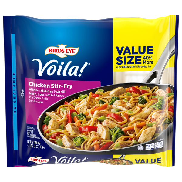 Birds Eye Voila! Chicken Stir-Fry Value Size Frozen Skillet Meal