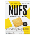 Nufs Gluten Free Crispy Everything Bagel Crackers