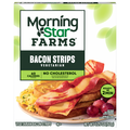 MorningStar Farms Plant Protein Veggie Breakfast Bacon Strips Frozen