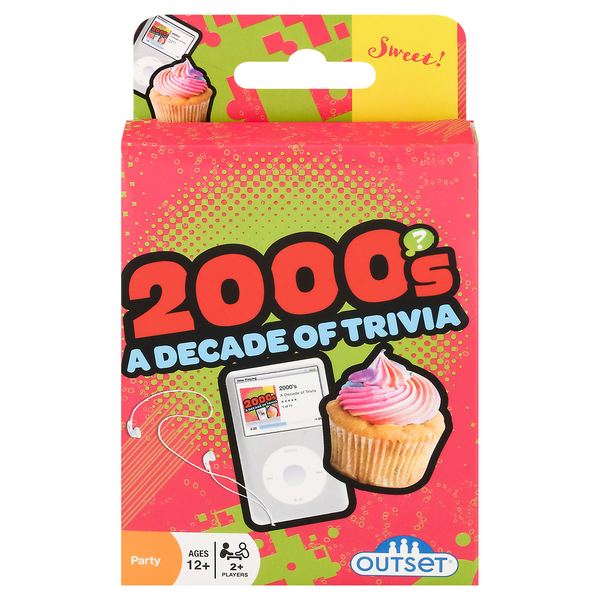 Save on Outset 2000s A Decade of Trivia Party Game Ages 12+ Order Online Delivery GIANT