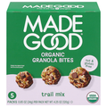 Made Good Organic Gluten & Nut Free Trail Mix Granola Bites Packs - 5 ct