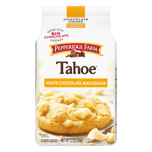 Pepperidge Farm Tahoe Crispy White Chocolate Macadamia Cookies