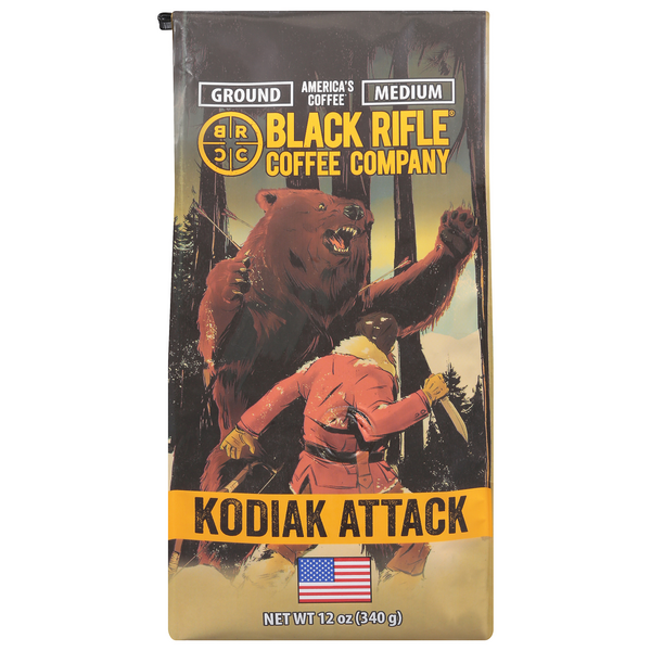 Black Rifle Kodiak Attack Medium Roast Ground Coffee