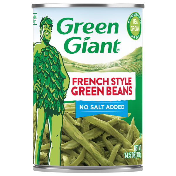 Green Giant No Salt Added French Style Green Beans