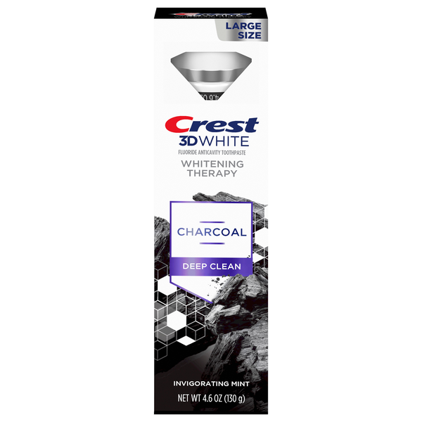 Crest 3D White Whitening Therapy Deep Clean Invigorating Mint Toothpaste