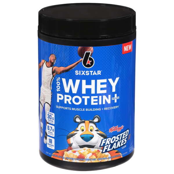Save on Six Star 100 Whey Protein Plus Powder Drink Mix Kelloggs