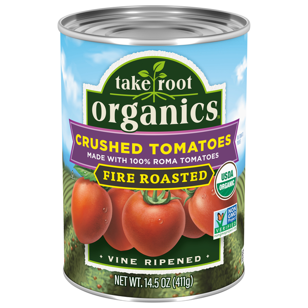 Take Root Organics Fire Roasted Crushed Tomatoes