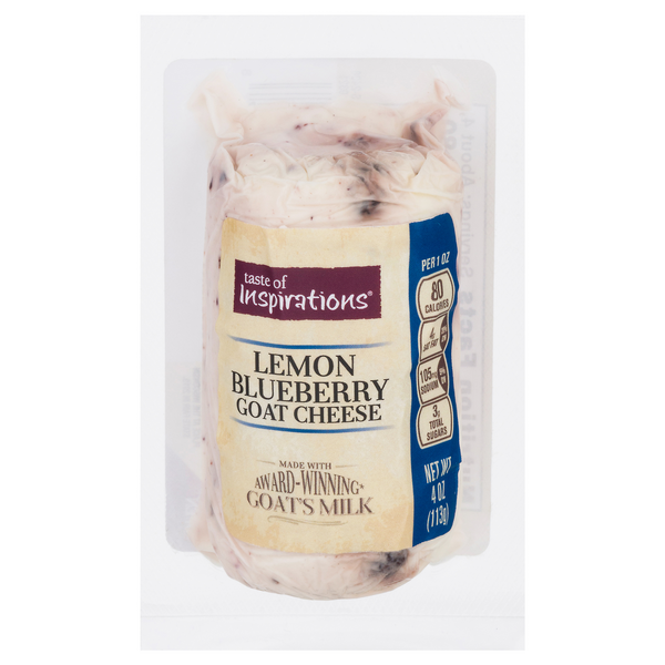Taste of Inspirations Lemon Blueberry Goat Cheese Log