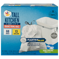Stop & Shop Flextra Plus Tall Kitchen Bags Drawstring Fresh Scent 13 Gal